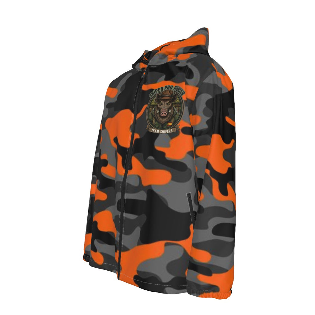 Chubasquero Camo Naranja SniperProHunter